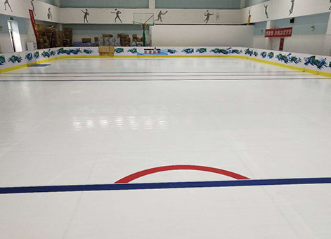 Pista de patinaje de hielo artificial de hockey de superficie autolubricante UHMWPE